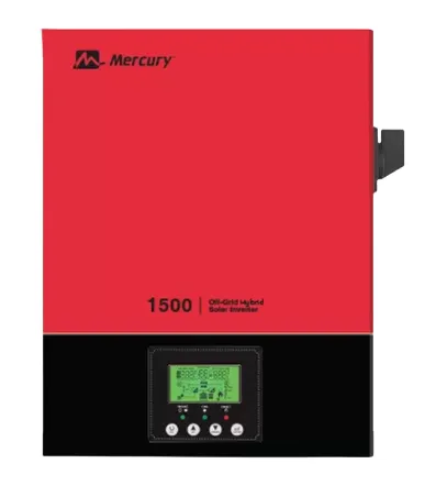 Mercury 1.5kva Solar Hybrid Inverter MPPT 12v Complete Inverter System